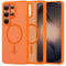 Samsung Galaxy S26 Ultra Tech-Protect MagMat Bagside Cover - MagSafe Kompatibel - Mat Orange