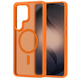 Samsung Galaxy S26 Ultra Tech-Protect MagMat Bagside Cover - MagSafe Kompatibel - Mat Orange