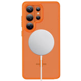 Samsung Galaxy S26 Ultra Tech-Protect MagMat Bagside Cover - MagSafe Kompatibel - Mat Orange