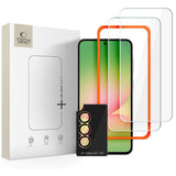 Tech-Protect - Samsung Galaxy A57 - Easy Set+ Beskyttelsessæt m. Skærmbeskyttelsesglas & Kameralinsebeskyttelsesglas - Gennemsigtig
