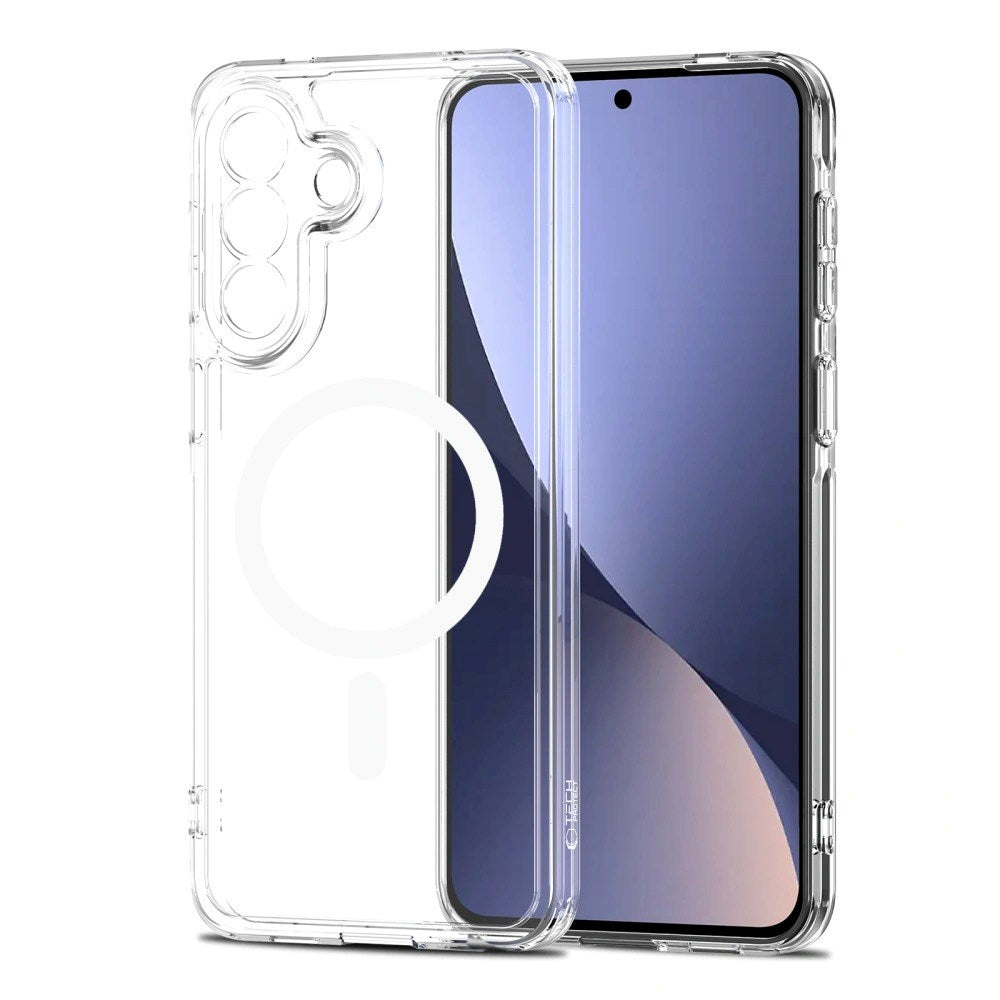 Samsung Galaxy A57 Tech-Protect Flexair Hybrid Bagside Cover - MagSafe Kompatibel - Gennemsigtig