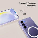 Samsung Galaxy A57 Tech-Protect Flexair Hybrid Bagside Cover - MagSafe Kompatibel - Gennemsigtig