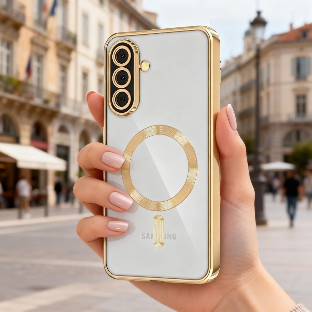 Samsung Galaxy A57 Tech-Protect MagFlex Bagside Cover - MagSafe Kompatibel - Guld