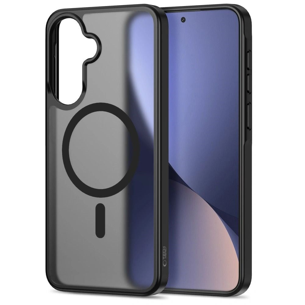 Tech-Protect Samsung Galaxy A57 MagMat Hybrid Bagside Cover - MagSafe Kompatibel - Sort