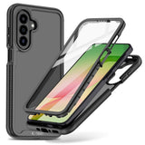 Samsung Galaxy A27 / A37 / A36 / A56 Tech-Protect Defense Mobilcover med Skærmbeskyttelse - Mat Sort