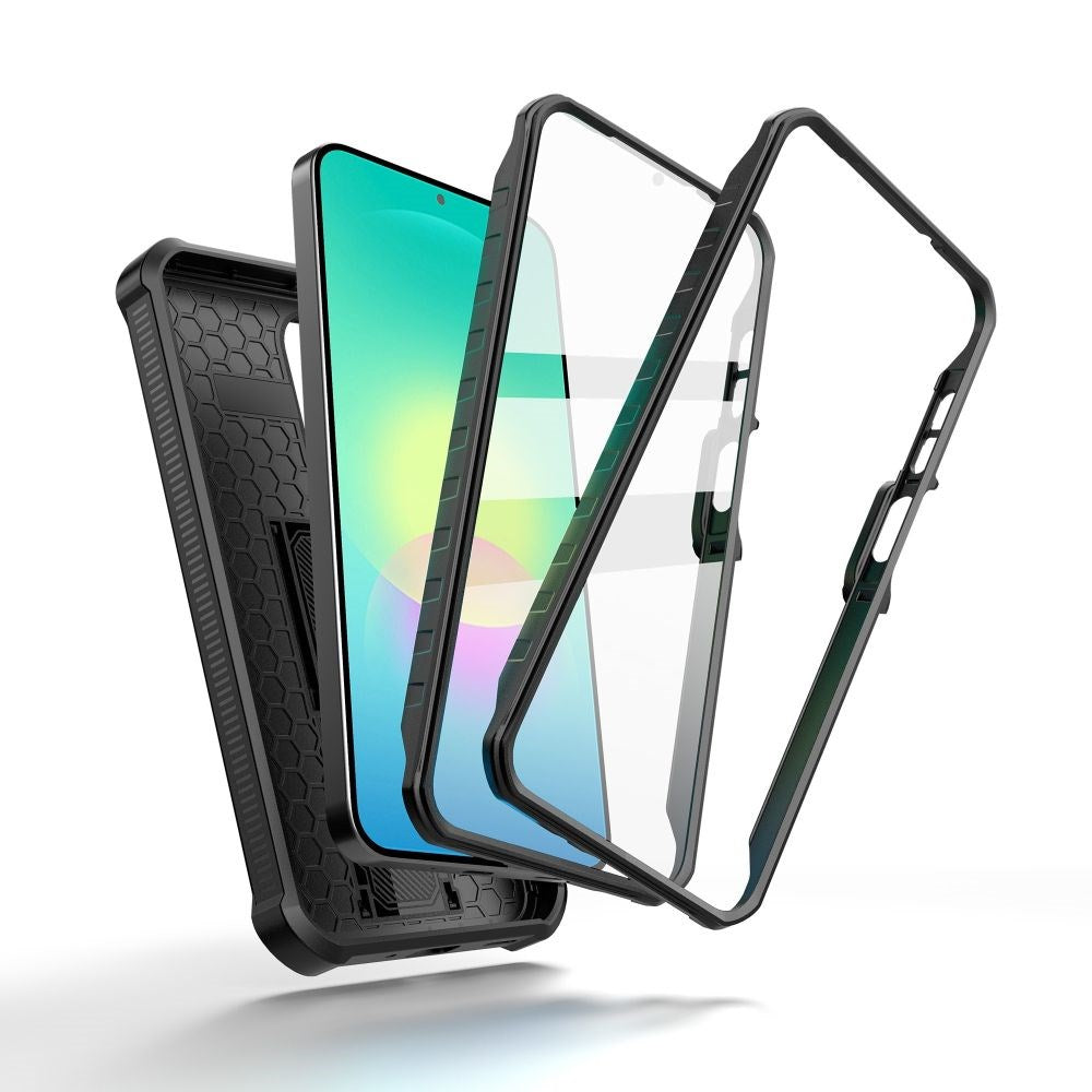 Samsung Galaxy A27 Tech-Protect Kevlar Cam+ Håndværker Mobilcover - Sort