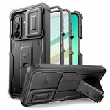 Samsung Galaxy A27 Tech-Protect Kevlar Cam+ Håndværker Mobilcover - Sort