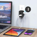 Tech-Protect Rejseadapter - EU / UK / US / AU - Sort