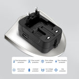 Tech-Protect Rejseadapter - EU / UK / US / AU - Sort