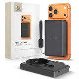 Tech-Protect PB40 LifeMag PowerBank m. 25W & 10.000mAh - MagSafe / Qi2 Kompatibel - Sort
