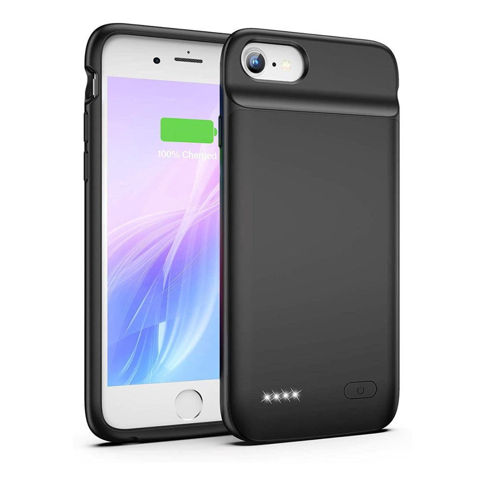 iPhone SE (2022 / 2020) / 8 / 7 / 6 / 6s Tech-Protect batterideksel 3200 mAh - svart