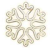Forever Light LED Neon Sign Christmas - White Light m. Snøfnugg