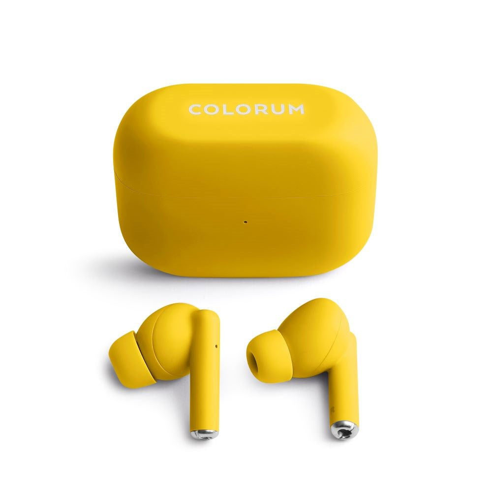 Colorum True Wireless Bluetooth Høretelefoner - Yellow