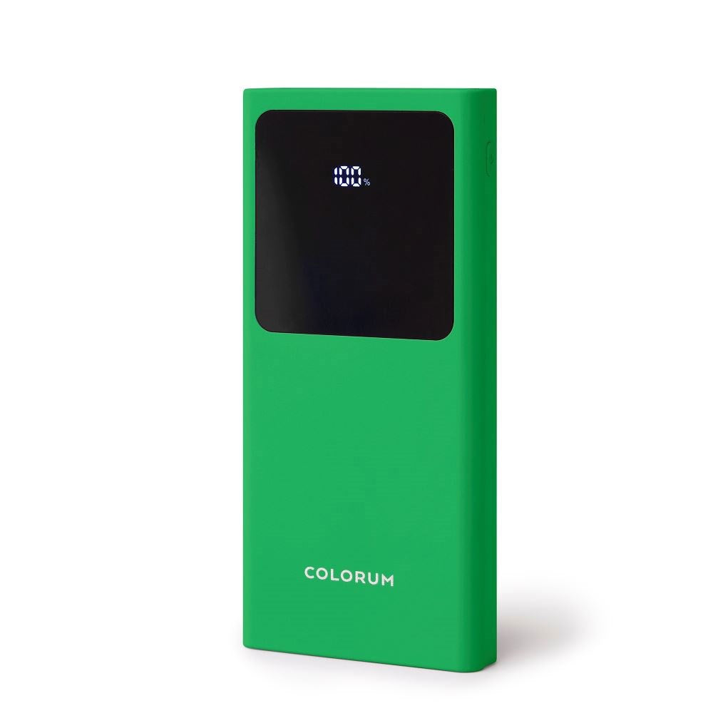 Colorum PowerBank 10.000 mAh / 22.5W - Green