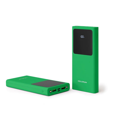 Colorum PowerBank 10.000 mAh / 22.5W - Green