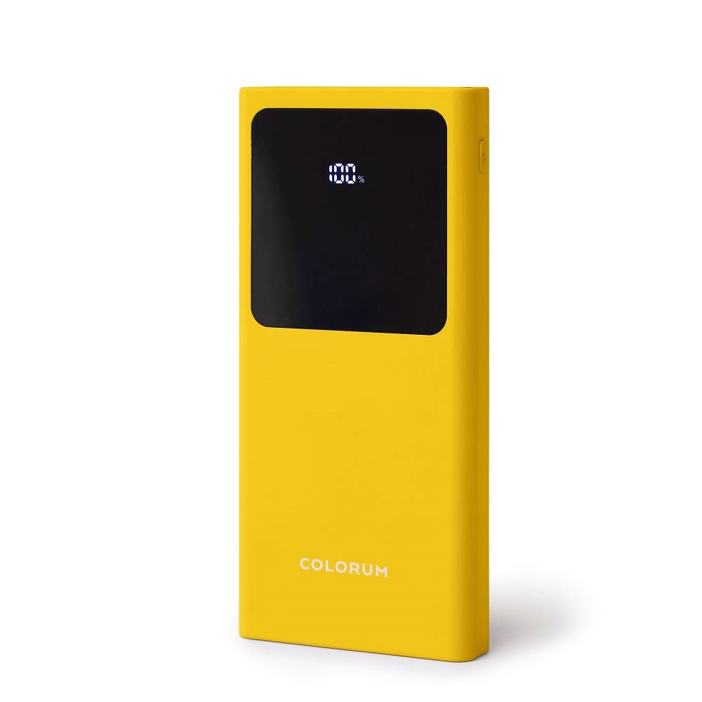Colorum PowerBank 10.000 mAh / 22.5W - Yellow