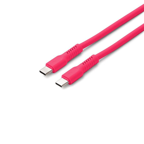 Colorum USB-C til USB-C Kabel - 60W / 1.8m - Magenta
