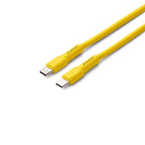 Colorum USB-C til USB-C Kabel - 60W / 1.8m - Yellow
