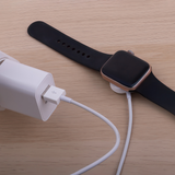 Forever MASM-100 - 3W Trådløs Oplader til Smartwatch - USB-A - MagSafe Kompatibel - Hvid