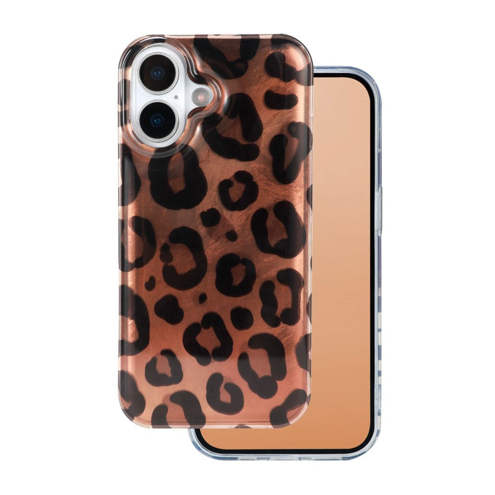 iPhone 17 Fleksibelt Plast Mobil Cover - Panther