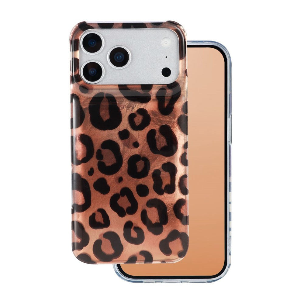 iPhone 17 Pro Fleksibelt Plast Mobil Cover - Panther