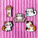 TFO 3D Stickers - 5 stk - Cat