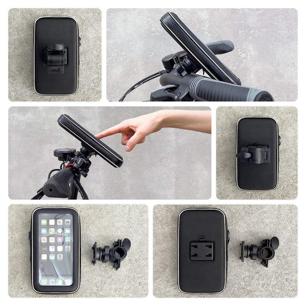 Wozinsky Mobilholder til Cykel / Motorcykel - Sort
