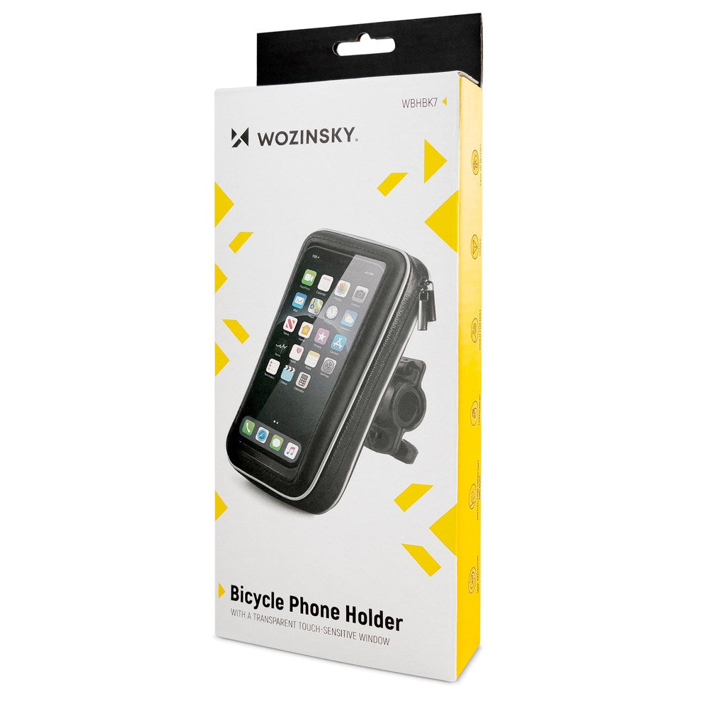 Wozinsky Mobilholder til Cykel / Motorcykel - Sort
