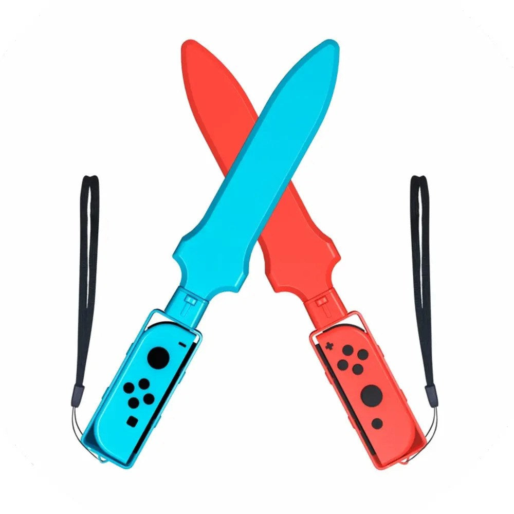 Nintendo Switch Hurtel 10-i-1 Familiesæt m. Sportstema - Rød / Blå