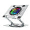 Wozinsky CoolBase Laptop- / Tabletstander - RGB-Lys - Køle-Effekt - Grå