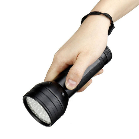 Wozinsky WLT-51L Lommelygte med UV-Lys til Sporing - Sort