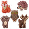 TFO 3D Stickers - 5 stk - Forest