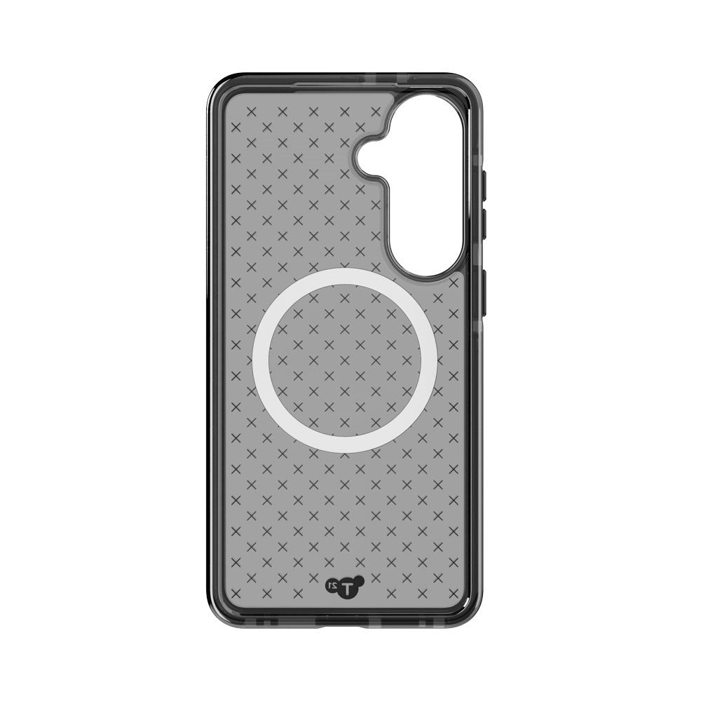 Samsung Galaxy S26+ (Plus) Tech21 EVO Check Bagside Cover - MagSafe Kompatibel - Sort