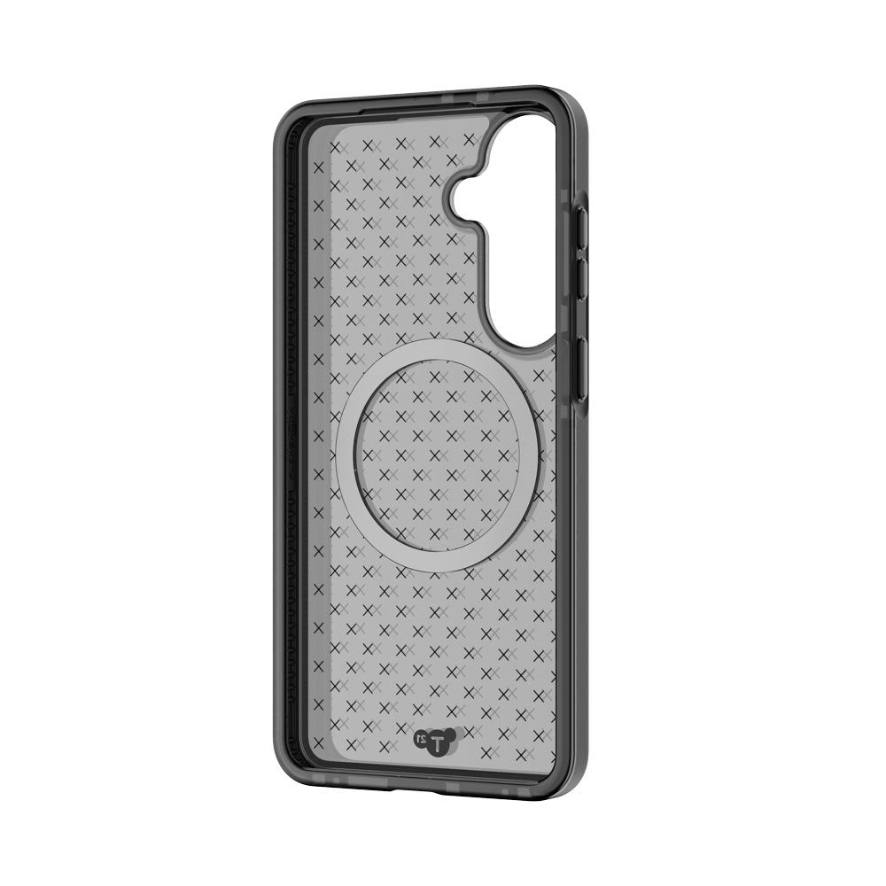 Samsung Galaxy S26+ (Plus) Tech21 EVO Check Bagside Cover - MagSafe Kompatibel - Sort