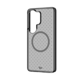 Samsung Galaxy S26 Ultra Tech21 EVO Check Bagside Cover - MagSafe Kompatibel - Sort