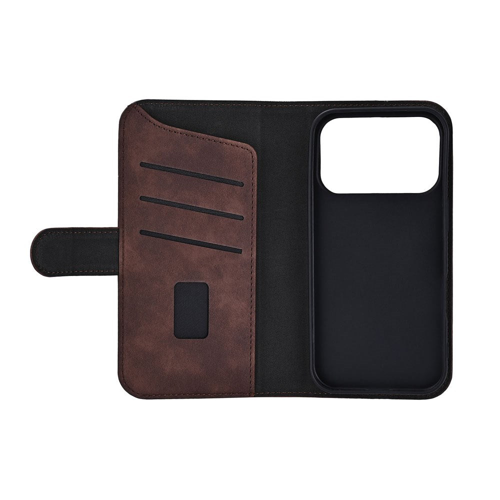 GEAR iPhone 17 Pro Kunstlæder Cover - MagSafe Kompatibel - Brun