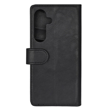 Samsung Galaxy S25+ (Plus) GEAR Classic Flip Cover kunstskinn - Kortholder og stativfunksjon - Svart