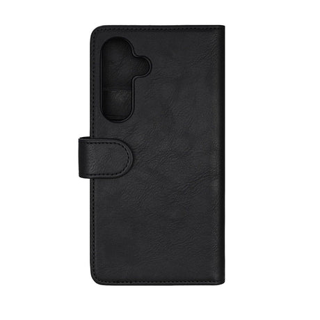 GEAR Samsung Galaxy S25 2-i-1 Faux Leather Flip Cover - Kortholder - Svart
