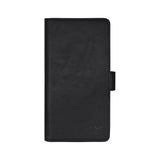 GEAR Samsung Galaxy S25 2-i-1 Faux Leather Flip Cover - Kortholder - Svart