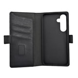 GEAR Samsung Galaxy S24+ (Plus) Leather Flip Cover m. Lommebok - Svart