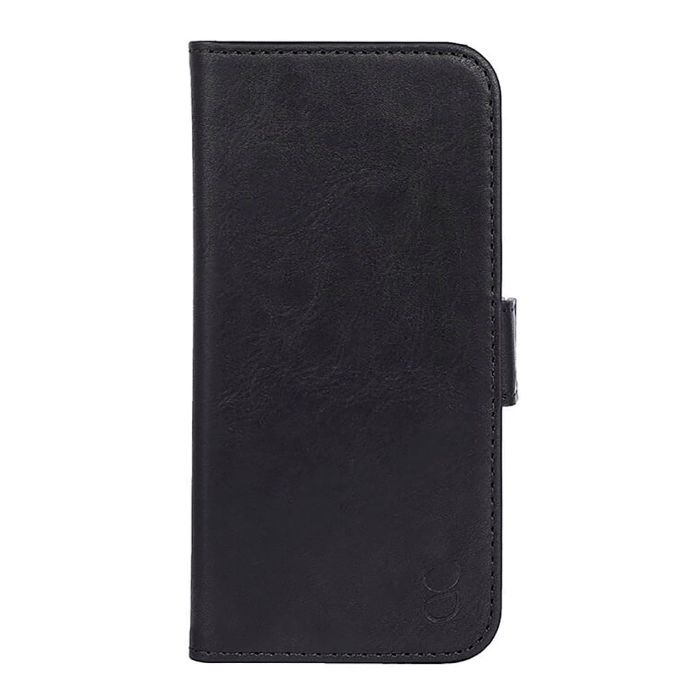 GEAR Samsung Galaxy S24 Leather Flip Deksel m. Lommebok - Svart