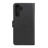 GEAR Samsung Galaxy A15 / A15 (5G) Leather Flip Cover m. Lommebok - Svart