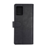 Motorola Moto G53 GEAR Kunstlæder Flip Case m. Kortholder & Ståfunktion - Sort