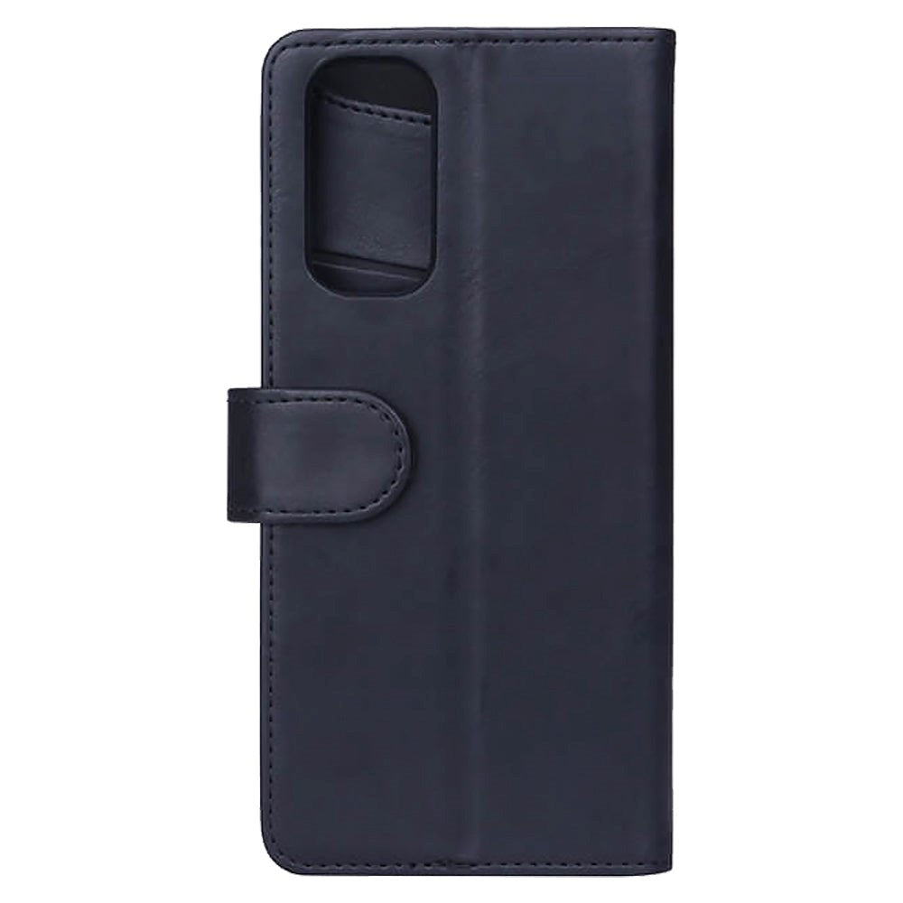 Xiaomi Redmi Note 11 / 11S Gear Wallet - Lær Flip Cover m. Lommebok - Svart
