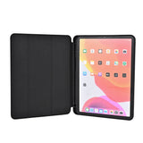 iPad Air 10.9-11" (2025-2020) / Pro 11" (2022-2018) GEAR Leather Flip Cover - Svart