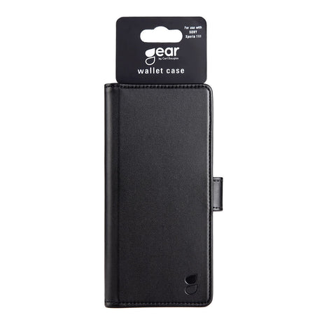 Sony Xperia 1 III GEAR Lommebokdeksel i skinn Svart