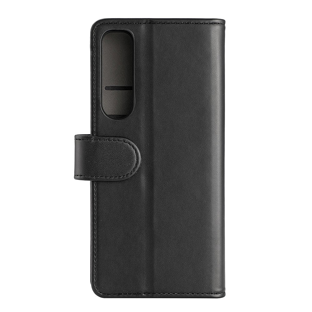 Sony Xperia 5 III Gear Wallet - Deksel i kunstskinn m. Lommebok - Svart