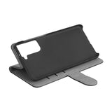 Samsung Galaxy S21 Gear Wallet - Skinndeksel m. Lommebok - Svart