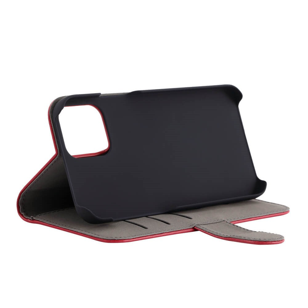 iPhone 12 / 12 Pro Limited Edition Gear Wallet - Skinndeksel m. Lommebok - Rød