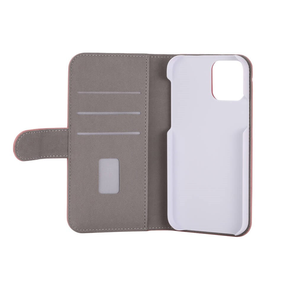 iPhone 12 / 12 Pro Gear Wallet - Skinndeksel m. Lommebok - Rosa